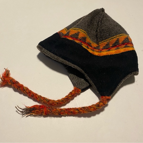 Merkley Headgear wool hat 10” flat across and 10” top to end of earflap SZ P? - Picture 8 of 8